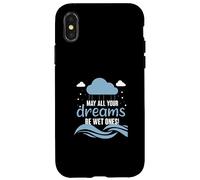 May All Your Dreams Be Wet Ones - Scuba Dive - Scuba Diver Case for iPhone X/XS
