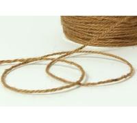 May Arts Natural Twisted Burlap Cord 5 metre length (NB this is cut on the roll)