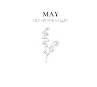May Birth Flower Journal: Lily of the Valley