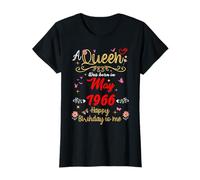 May Birthday Queen Since May 1966 May Girl T-Shirt
