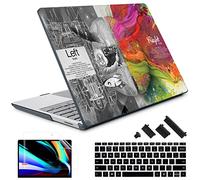 May Chen Compatible with Microsoft Surface Laptop Go 3 Go 2 Go 1 12.4 Inch Model 1943 2013 (2023 2022 2020 Release), Plastic Hard Shell Case with Screen Protector + Keyboard Cover + Dust Plug, Brain