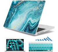 May Chen for 2026 MacBook Pro 14-inch M5 M4 M3 M2 M1 Pro/Max Chip, Release 2026 2025-2021, Model A3427 A3426 A3434 A3112 A3401 A3185, Plastic Hard Shell with Keyboard Cover, Blue Marble