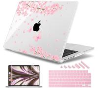May Chen Hard Shell Case Compatible with MacBook Pro 14-inch M5 2026 2025-2021 Release M4 M3 M2 M1 Pro/Max Chip, A3434 A3112 A3185 A3401 A2918 A2992 A2779 A2442, Keyboard Cover, Cherry Blossom