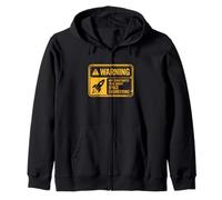 May Constantly Talk About Space Engineering Rocket Science Zip Hoodie
