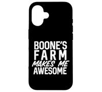 May Contain Boone, Farm Funny Wine Alcohol Case for iPhone 16
