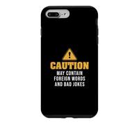 May Contain Foreign Words And Bad Jokes For Language Teacher Case for iPhone 7 Plus/8 Plus