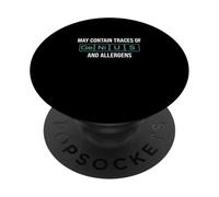 May Contain Traces Of Genius And Allergens A Food Scientist PopSockets Adhesive PopGrip