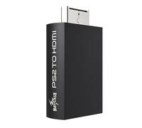 MAYFLASH PS2 to HDMI Converter Adapter, Video Converter with 3.5mm Audio Output for HDTV & HDMI Monitor, Compatible with All PS2 Display Modes