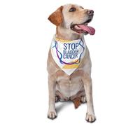 May Is Bladder Cancer Awareness Month Dog Bandanas Triangle Bibs Pet Scarf For Small Medium Large Dogs And Cat