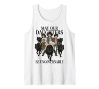 May Our Daughters Be Ungovernable Feminist Wolf Women Tank Top