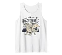 May Our Sons Be Ungovernable | Leftist Feminist Dragon Boy Tank Top