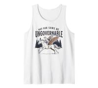 May Our Sons Be Ungovernable | Leftist Feminist Pegasus Boy Tank Top