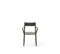 May Outdoor Chair with Armrests Dark Green