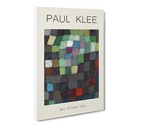 May Picture By Paul Klee Canvas Print | Gallery Wrapped 30mm Frame Wall Art | 30x20 inches | Ready to Hang | Classic Picture | Living Room Bedroom Lounge Office