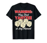 May Shout Yahtzee - Yahtzee Game Dice Game Yahtzee T-Shirt