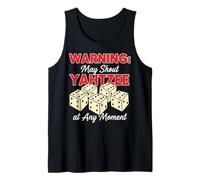 May Shout Yahtzee - Yahtzee Game Dice Game Yahtzee Tank Top