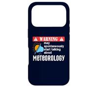 May Spontaneously Start Talking About Meteorology Warning Case for iPhone 17 Pro