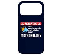 May Spontaneously Start Talking About Meteorology Warning Case for iPhone 17 Pro Max