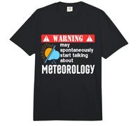 May Spontaneously Start Talking About Meteorology Warning Comfort Colors Adult Heavyweight T-Shirt