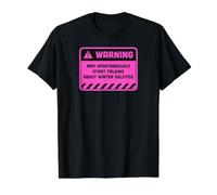 May Spontaneously Start Talking About Winter Solstice Value Graphic T-Shirt, Men, Black, S