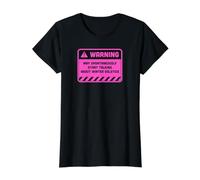 May Spontaneously Start Talking About Winter Solstice Value Graphic T-Shirt, Women, Black, S