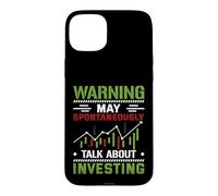 May Spontaneously Talk About Investing Stock Candle Stick Case for iPhone 15 Plus