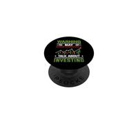 May Spontaneously Talk About Investing Stock Candle Stick PopSockets Adhesive PopGrip