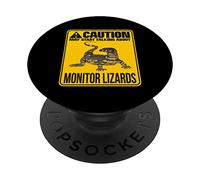May Start Talking About Monitor Lizards Varanus Reptil PopSockets Swappable PopGrip