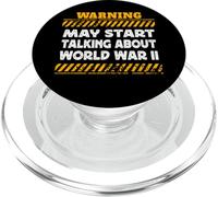 May Start Talking About World War 2 the World War 2 History PopSockets PopGrip for MagSafe