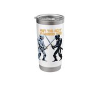 May the Best Humanoid Win Stainless Steel Insulated Tumbler