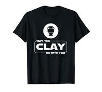 May The Clay Be With You Funny Pottery Potter T Shirt Gift