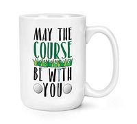 May The Course Be with You Golf 15oz Large Mug Cup