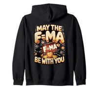 May The F Equals Ma Be With You Zip Hoodie