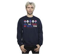 May The Force Ice Pops Sweatshirt Star Wars Navy XXL