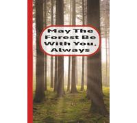 May The Forest Be With You, Always - Gnomes (Red): Journal | Diary | Notebook | Logbook | Composition Book | 6x9 Inches | 100 Pages