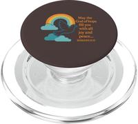 May the God of Hope Fill You With All Joy and Peace PopSockets PopGrip for MagSafe