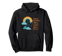 May the God of Hope Fill You With All Joy and Peace Pullover Hoodie
