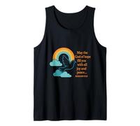 May The God of Hope Fill You with All Joy and Peace Tank Top