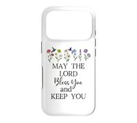 May the Lord Bless You and Keep You Christian Bible Verse Case for iPhone 17 Pro
