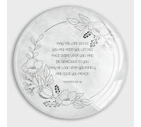 May The Lord Bless You And Keep You Let The Shine Upon Lord Glass Strong Magnetic Refrigerator Magnet Fridge Sticker,Quotes Whiteboard Magnets Fridge Magnets for Kitchen Office Whiteboard Classroom