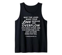 May The Lord Make Your Love Increase 1 Thessalonians 3:12 Tank Top