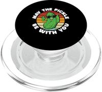 May The Pickle Be With You Cucumbers Cucumber Vegetables Pic PopSockets PopGrip for MagSafe