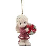 May Your Christmas Wishes Come True Dated Girl Ornament