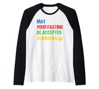 May Your Fasting Be Accepted - Ramadan Kareem Month 2026 Raglan Baseball Tee