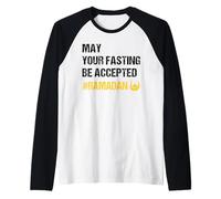 May Your Fasting Be Accepted - Ramadan Kareem Month 2026 Raglan Baseball Tee