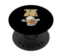 May Your Glass Be Full Beer Cartoon PopSockets Adhesive PopGrip