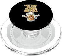 May Your Glass Be Full Beer Cartoon PopSockets PopGrip for MagSafe