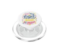 May Your Light Light Shine So Bright Christian PopSockets PopGrip for MagSafe