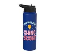 May Your Light Shine So Bright Jesus Christian Bible Stainless Steel Insulated Water Bottle