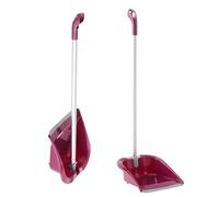 Maya ATM09022 - Atomic Folding Dustpan Ideal for Small Spaces Thanks to its Folding Property, 26 x 25 x 86 cm, Bordeaux, Dustpan